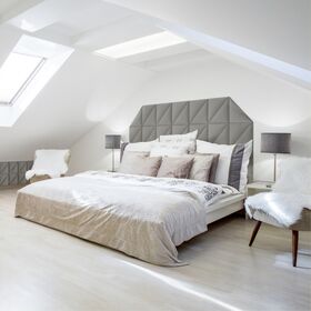 STEGU Gepolsterte Paneele | Melange Dreieck 30x30