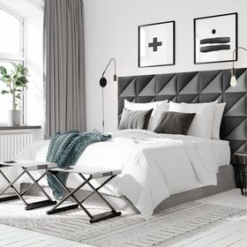 STEGU Gepolsterte Paneele | Melange Dreieck 30x30