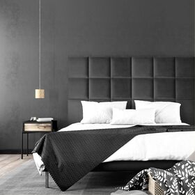 STEGU Upholstered wall panel | Melange square 30x30