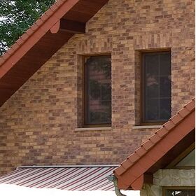 stegu COUNTRY 610, Ziegelriemchen aus Beton für außen