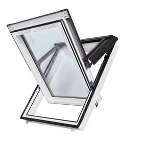 SkyFens SkyLight PLUS TERMO | PVC, high pivot, 2-glass,VSG roof window from the Swiss Arbonia Group