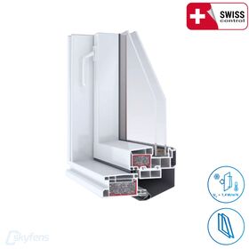 Kunststoff Dachfenster Querschnitt