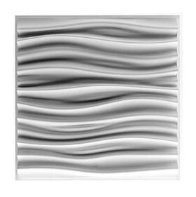 Gips panel WAVE M (72x72 cm)