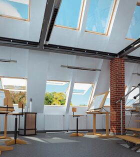 Panoramafenster FAKRO FEP P2 mit Einbruchschutz