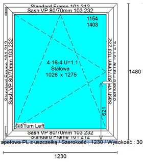 VEKA Perfectline VP70 | PVC facade windows