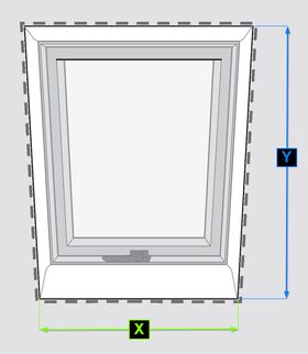 Insektenschutz-Rollos / Fliegengitter für Dachfenster