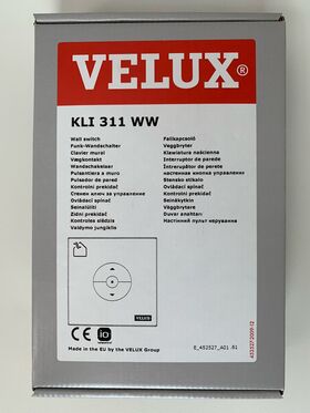 Wall switches VELUX INTEGRA KLI 31_