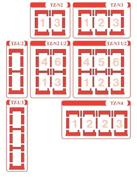 Flashing Optilight TZ for tiled coverings (up to 45mm)