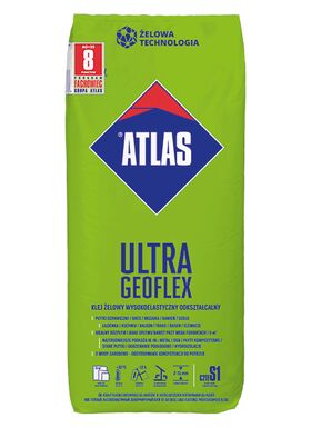 Atlas ULTRA GEOFLEX | highly flexible and deformable tile gel -adhesive 2-15 mm (C2TE S1 type)