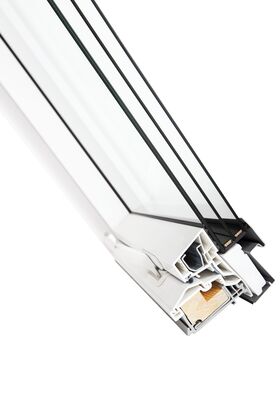 FAKRO Roof Window PTP-V U41 ABMX | GreenView | Triple Glazing | PVC