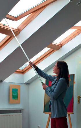 FAKRO ZST | telescopic rod for FAKRO roof windows ✓ OptiLight ✓ ARON ✓ ARTENS