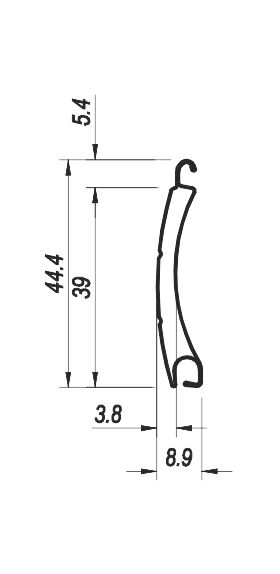 Front mounted shutters Standard ST2000