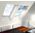 Kunststoff Dachfenster OptiLight PVC THERMO mit 2-fach Verglasung und regulierbarem Lüfter