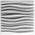 3D Wandpaneele aus Gips WAVE S (48x48 cm)