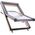 Dachfenster ROTO DESIGNO R45H ✓ Schwingfenster ✓ aus Holz