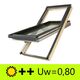 FAKRO FTT U6 | super energy saving pine roof window