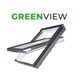 FAKRO Roof Window PTP-V U41 ABMX | GreenView | Triple Glazing | PVC